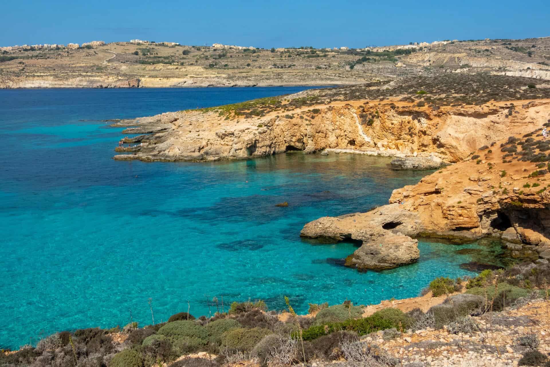 Sedem najljubših plaž na Malti